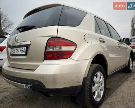 Бежевый Мерседес М-Класс, объемом двигателя 3 л и пробегом 289 тыс. км за 5300 $, фото 19 на Automoto.ua