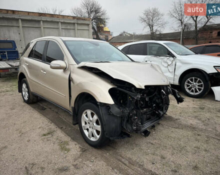 Бежевый Мерседес М-Класс, объемом двигателя 3 л и пробегом 289 тыс. км за 5300 $, фото 10 на Automoto.ua