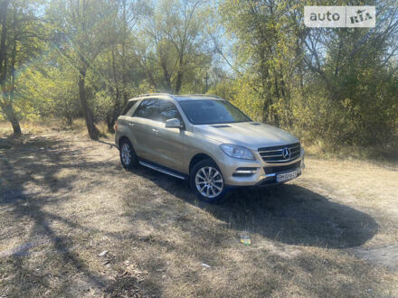 Мерседес М-Класс 2011 в Конотопе на Automoto.ua Бежевый Мерседес М-Класс, объемом двигателя 2.14 л и пробегом 290 тыс. км за 18300 $, фото 1 на Automoto.ua