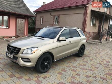 Мерседес М-Класс 2012 в Ивано-Франковске на Automoto.ua Бежевый Мерседес М-Класс, объемом двигателя 2.99 л и пробегом 241 тыс. км за 25000 $, фото 1 на Automoto.ua