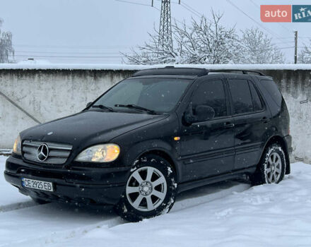 Чорний Мерседес М-Клас, об'ємом двигуна 3.2 л та пробігом 380 тис. км за 4950 $, фото 1 на Automoto.ua