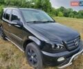 Черный Мерседес М-Класс, объемом двигателя 5 л и пробегом 435 тыс. км за 5800 $, фото 1 на Automoto.ua