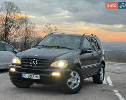 Черный Мерседес М-Класс, объемом двигателя 2.7 л и пробегом 370 тыс. км за 6300 $, фото 1 на Automoto.ua