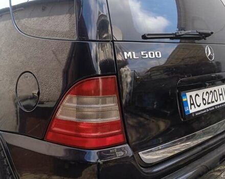 Черный Мерседес М-Класс, объемом двигателя 4.3 л и пробегом 380 тыс. км за 8200 $, фото 5 на Automoto.ua