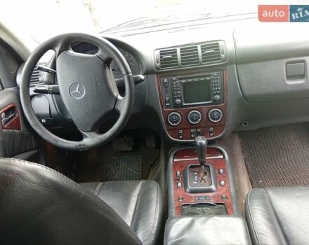 Черный Мерседес М-Класс, объемом двигателя 2.7 л и пробегом 270 тыс. км за 5100 $, фото 5 на Automoto.ua