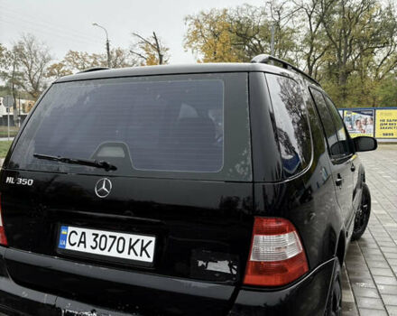Черный Мерседес М-Класс, объемом двигателя 3.5 л и пробегом 230 тыс. км за 7500 $, фото 16 на Automoto.ua