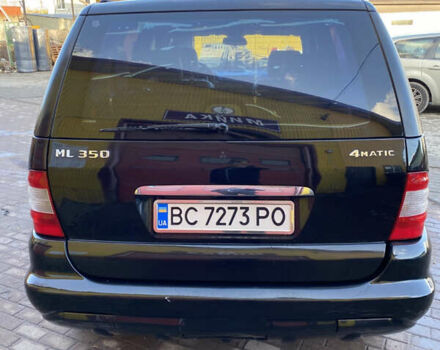 Мерседес М-Класс 2003 в Бориславе на Automoto.ua Черный Мерседес М-Класс, объемом двигателя 3.7 л и пробегом 270 тыс. км за 6500 $, фото 4 на Automoto.ua