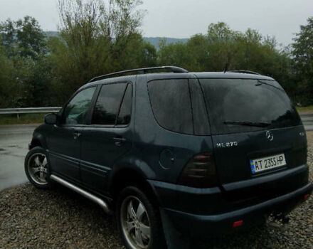 Черный Мерседес М-Класс, объемом двигателя 2.69 л и пробегом 320 тыс. км за 7000 $, фото 4 на Automoto.ua