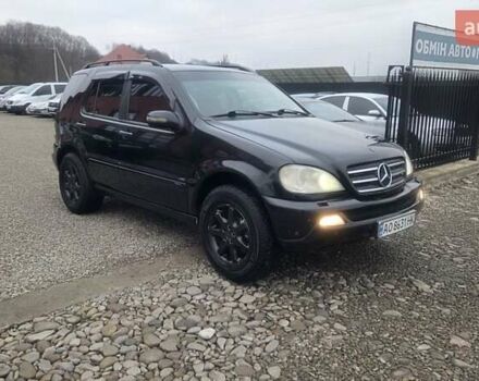 Черный Мерседес М-Класс, объемом двигателя 4 л и пробегом 343 тыс. км за 5250 $, фото 2 на Automoto.ua