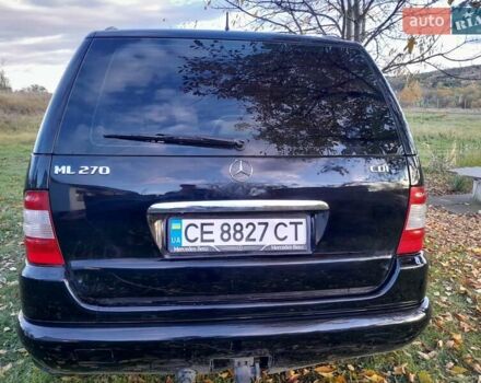 Черный Мерседес М-Класс, объемом двигателя 2.69 л и пробегом 345 тыс. км за 8200 $, фото 7 на Automoto.ua