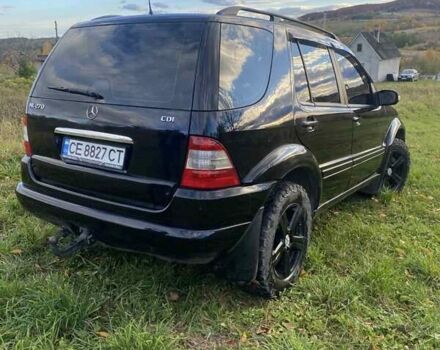 Черный Мерседес М-Класс, объемом двигателя 2.69 л и пробегом 345 тыс. км за 8200 $, фото 2 на Automoto.ua