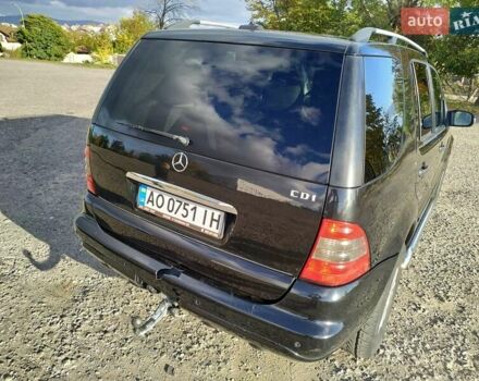 Чорний Мерседес М-Клас, об'ємом двигуна 4 л та пробігом 304 тис. км за 6900 $, фото 24 на Automoto.ua