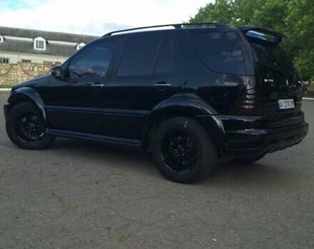 Черный Мерседес М-Класс, объемом двигателя 3.7 л и пробегом 322 тыс. км за 6000 $, фото 4 на Automoto.ua