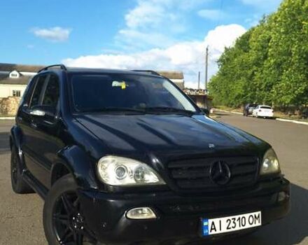 Черный Мерседес М-Класс, объемом двигателя 3.7 л и пробегом 322 тыс. км за 6000 $, фото 6 на Automoto.ua