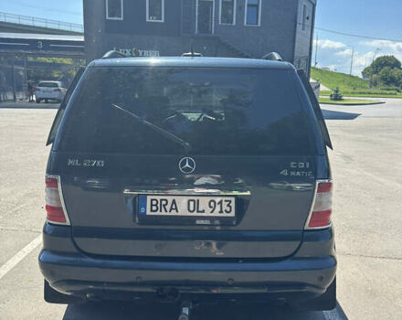 Черный Мерседес М-Класс, объемом двигателя 2.7 л и пробегом 319 тыс. км за 4750 $, фото 9 на Automoto.ua