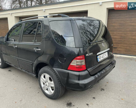 Чорний Мерседес М-Клас, об'ємом двигуна 2.7 л та пробігом 270 тис. км за 7900 $, фото 4 на Automoto.ua