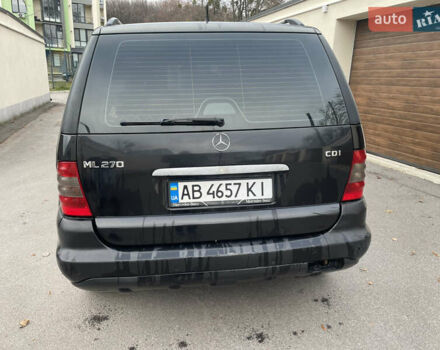 Чорний Мерседес М-Клас, об'ємом двигуна 2.7 л та пробігом 270 тис. км за 7900 $, фото 6 на Automoto.ua