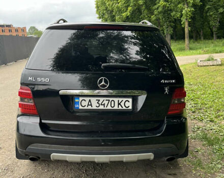Черный Мерседес М-Класс, объемом двигателя 3.5 л и пробегом 322 тыс. км за 7100 $, фото 2 на Automoto.ua