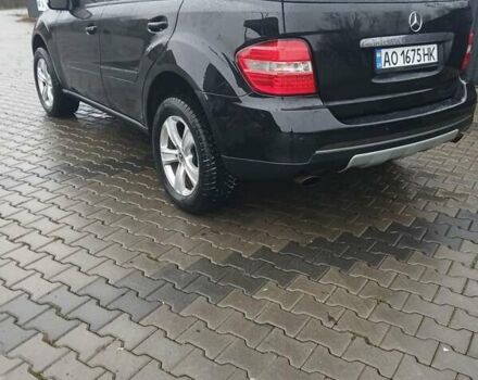 Черный Мерседес М-Класс, объемом двигателя 3 л и пробегом 350 тыс. км за 11400 $, фото 9 на Automoto.ua