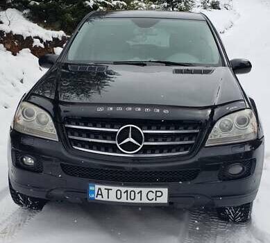Мерседес М-Класс 2006 в Буковеле на Automoto.ua Черный Мерседес М-Класс, объемом двигателя 3 л и пробегом 290 тыс. км за 11500 $, фото 3 на Automoto.ua