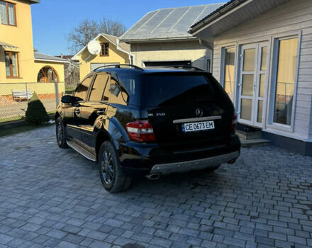 Черный Мерседес М-Класс, объемом двигателя 3.5 л и пробегом 225 тыс. км за 8900 $, фото 3 на Automoto.ua