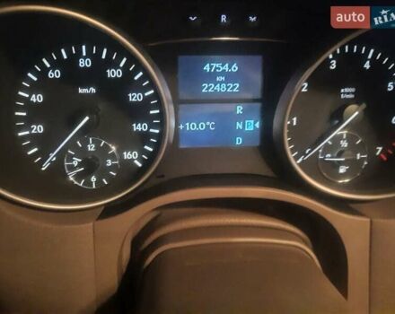 Черный Мерседес М-Класс, объемом двигателя 3.5 л и пробегом 224 тыс. км за 14500 $, фото 10 на Automoto.ua