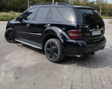 Черный Мерседес М-Класс, объемом двигателя 5.5 л и пробегом 238 тыс. км за 11300 $, фото 1 на Automoto.ua