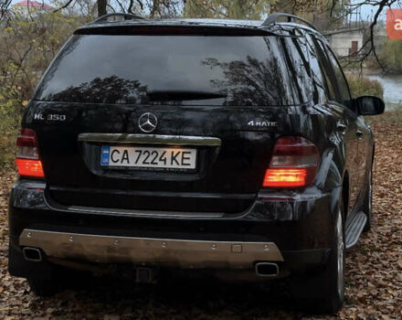 Черный Мерседес М-Класс, объемом двигателя 3.5 л и пробегом 220 тыс. км за 9750 $, фото 1 на Automoto.ua