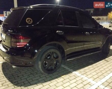 Черный Мерседес М-Класс, объемом двигателя 5.5 л и пробегом 238 тыс. км за 11300 $, фото 20 на Automoto.ua