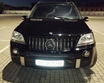 Черный Мерседес М-Класс, объемом двигателя 5.5 л и пробегом 238 тыс. км за 11300 $, фото 19 на Automoto.ua