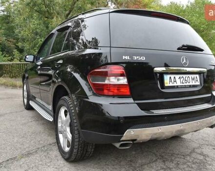 Черный Мерседес М-Класс, объемом двигателя 3.5 л и пробегом 159 тыс. км за 14900 $, фото 5 на Automoto.ua