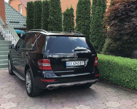 Черный Мерседес М-Класс, объемом двигателя 3.5 л и пробегом 294 тыс. км за 14500 $, фото 4 на Automoto.ua