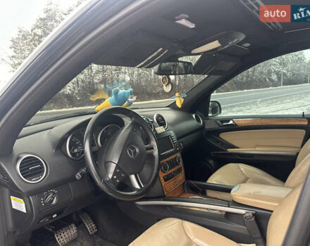 Черный Мерседес М-Класс, объемом двигателя 3.5 л и пробегом 242 тыс. км за 8500 $, фото 3 на Automoto.ua