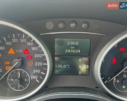 Черный Мерседес М-Класс, объемом двигателя 3 л и пробегом 248 тыс. км за 15400 $, фото 6 на Automoto.ua
