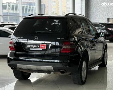 Мерседес М-Класс 2008 в Одессе на Automoto.ua Черный Мерседес М-Класс, объемом двигателя 3 л и пробегом 264 тыс. км за 12240 $, фото 7 на Automoto.ua