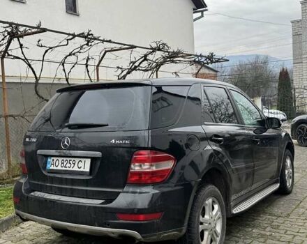 Черный Мерседес М-Класс, объемом двигателя 2.99 л и пробегом 270 тыс. км за 13600 $, фото 2 на Automoto.ua
