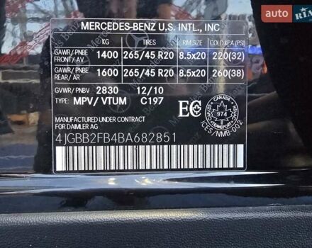 Черный Мерседес М-Класс, объемом двигателя 2.99 л и пробегом 268 тыс. км за 17900 $, фото 33 на Automoto.ua