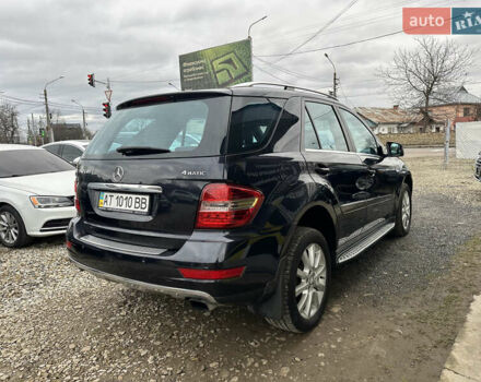 Черный Мерседес М-Класс, объемом двигателя 3 л и пробегом 139 тыс. км за 18900 $, фото 4 на Automoto.ua