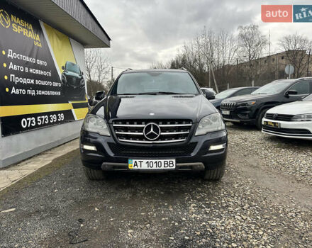 Черный Мерседес М-Класс, объемом двигателя 3 л и пробегом 139 тыс. км за 18900 $, фото 1 на Automoto.ua