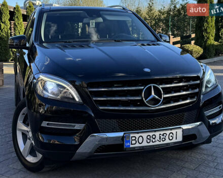 Черный Мерседес М-Класс, объемом двигателя 2.14 л и пробегом 160 тыс. км за 22500 $, фото 1 на Automoto.ua