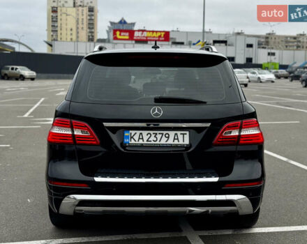 Черный Мерседес М-Класс, объемом двигателя 3.5 л и пробегом 160 тыс. км за 19500 $, фото 7 на Automoto.ua