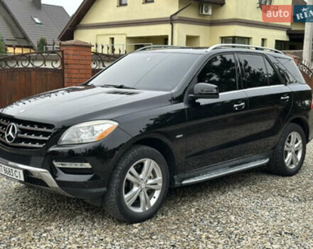 Черный Мерседес М-Класс, объемом двигателя 3 л и пробегом 255 тыс. км за 19400 $, фото 19 на Automoto.ua