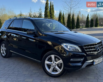 Черный Мерседес М-Класс, объемом двигателя 2.14 л и пробегом 160 тыс. км за 22500 $, фото 2 на Automoto.ua