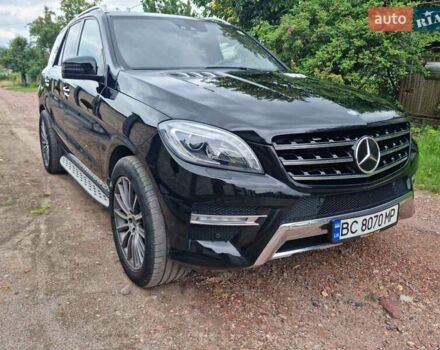 Черный Мерседес М-Класс, объемом двигателя 3 л и пробегом 215 тыс. км за 24900 $, фото 5 на Automoto.ua