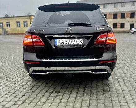 Черный Мерседес М-Класс, объемом двигателя 3.5 л и пробегом 203 тыс. км за 18500 $, фото 4 на Automoto.ua