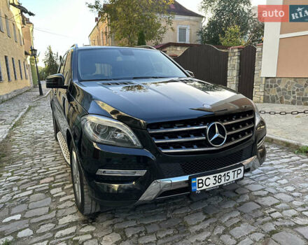 Черный Мерседес М-Класс, объемом двигателя 2.14 л и пробегом 247 тыс. км за 20500 $, фото 1 на Automoto.ua