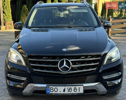 Черный Мерседес М-Класс, объемом двигателя 2.14 л и пробегом 160 тыс. км за 22500 $, фото 8 на Automoto.ua