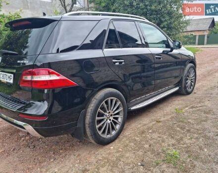 Черный Мерседес М-Класс, объемом двигателя 3 л и пробегом 215 тыс. км за 24900 $, фото 9 на Automoto.ua