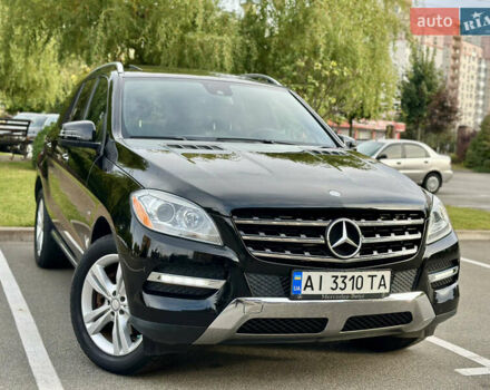 Черный Мерседес М-Класс, объемом двигателя 2.99 л и пробегом 226 тыс. км за 20499 $, фото 1 на Automoto.ua