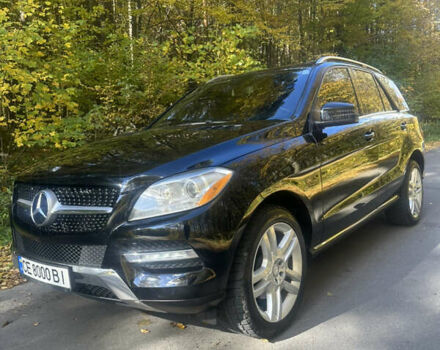 Мерседес М-Класс 2013 в Черновцах на Automoto.ua Черный Мерседес М-Класс, объемом двигателя 2.99 л и пробегом 297 тыс. км за 18500 $, фото 6 на Automoto.ua